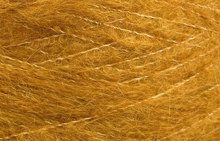 Big Mohair col. Gewürzgold – 50% Mohair 24% Merinowolle 18% Alpaka – ca. 280 m / 100 g | Zimpfer Wolle Selezione
